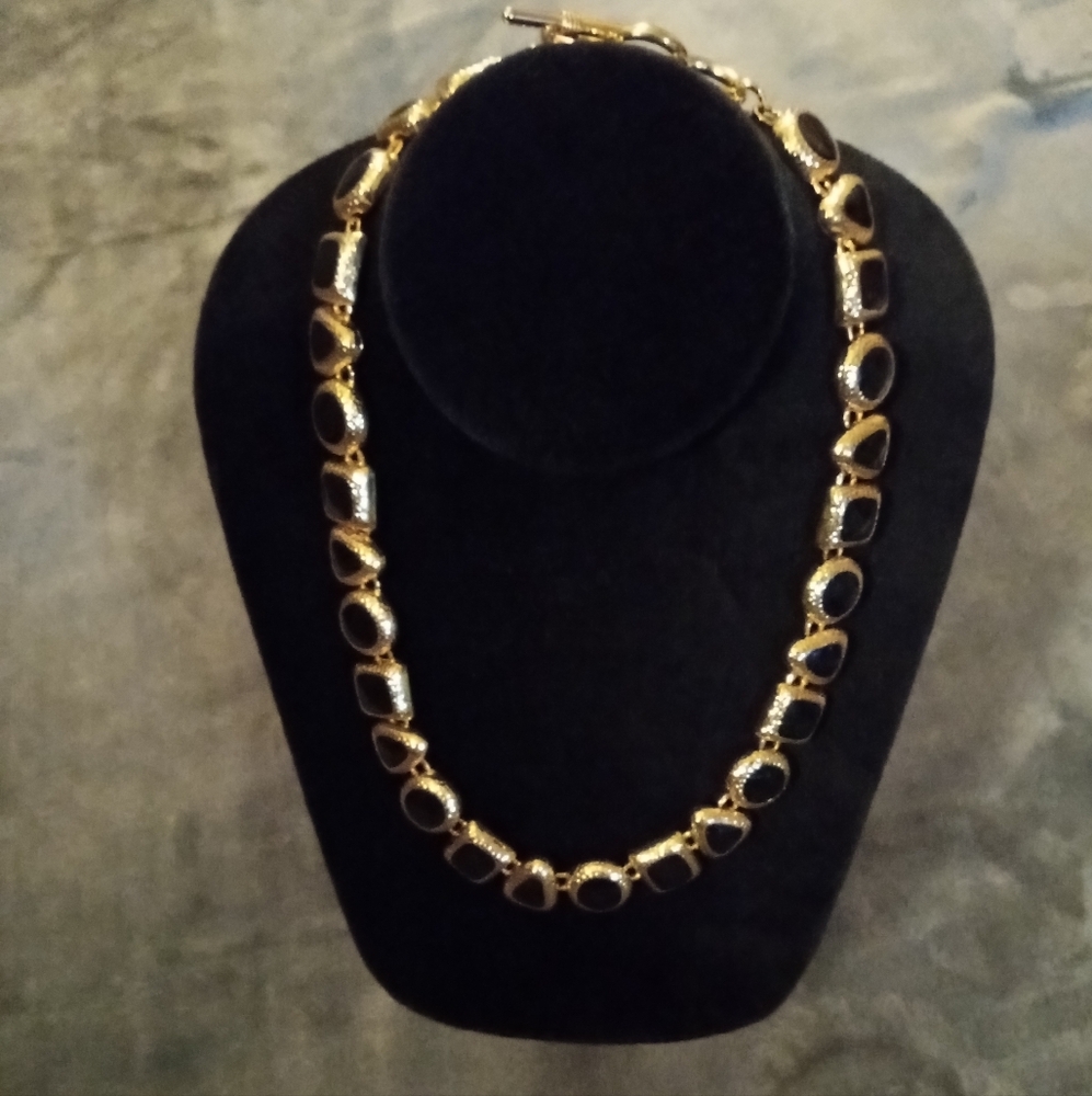 Gold plated women's necklace